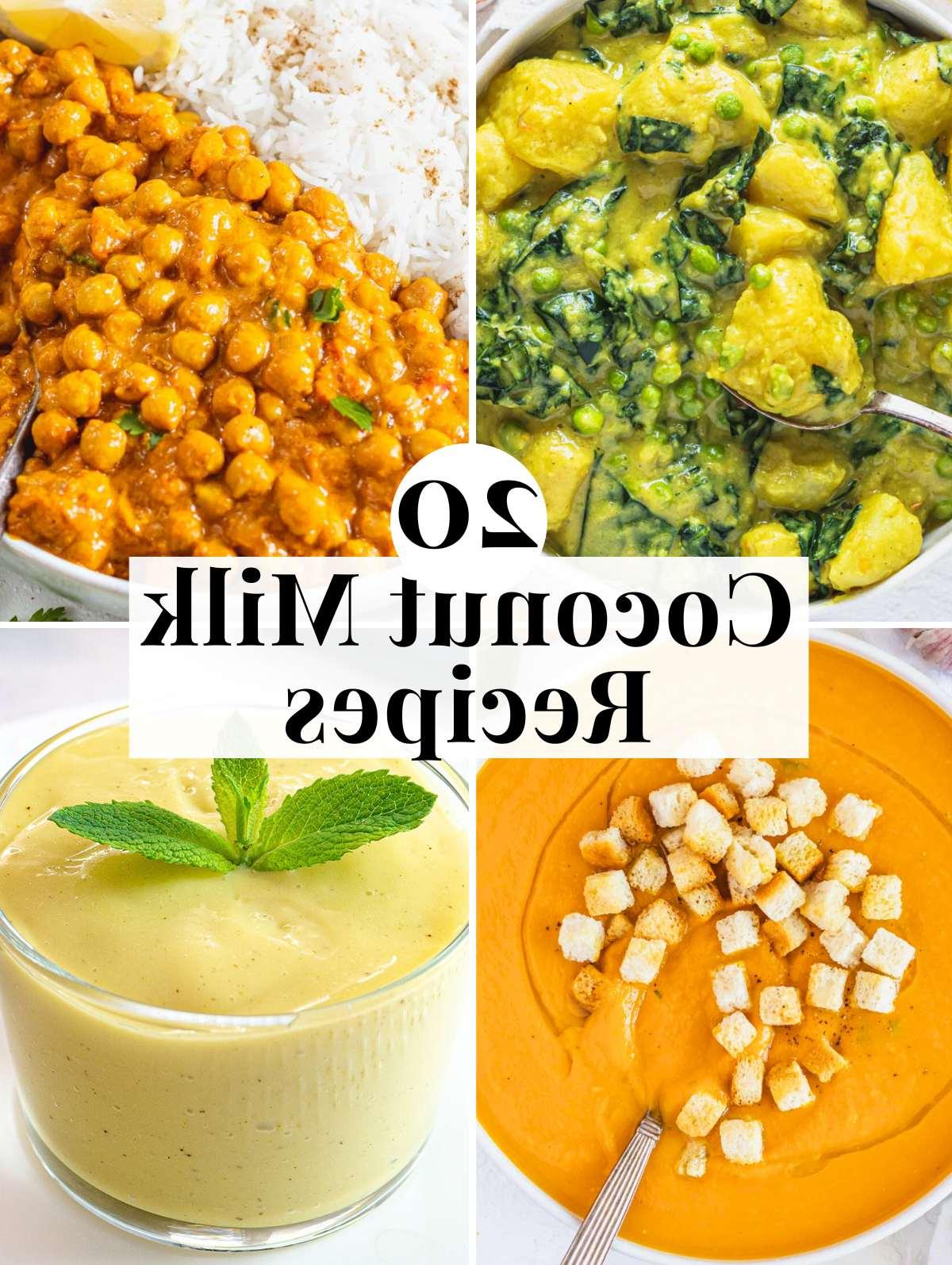Kokosmilch Rezepte mit Currys, Suppen und Desserts