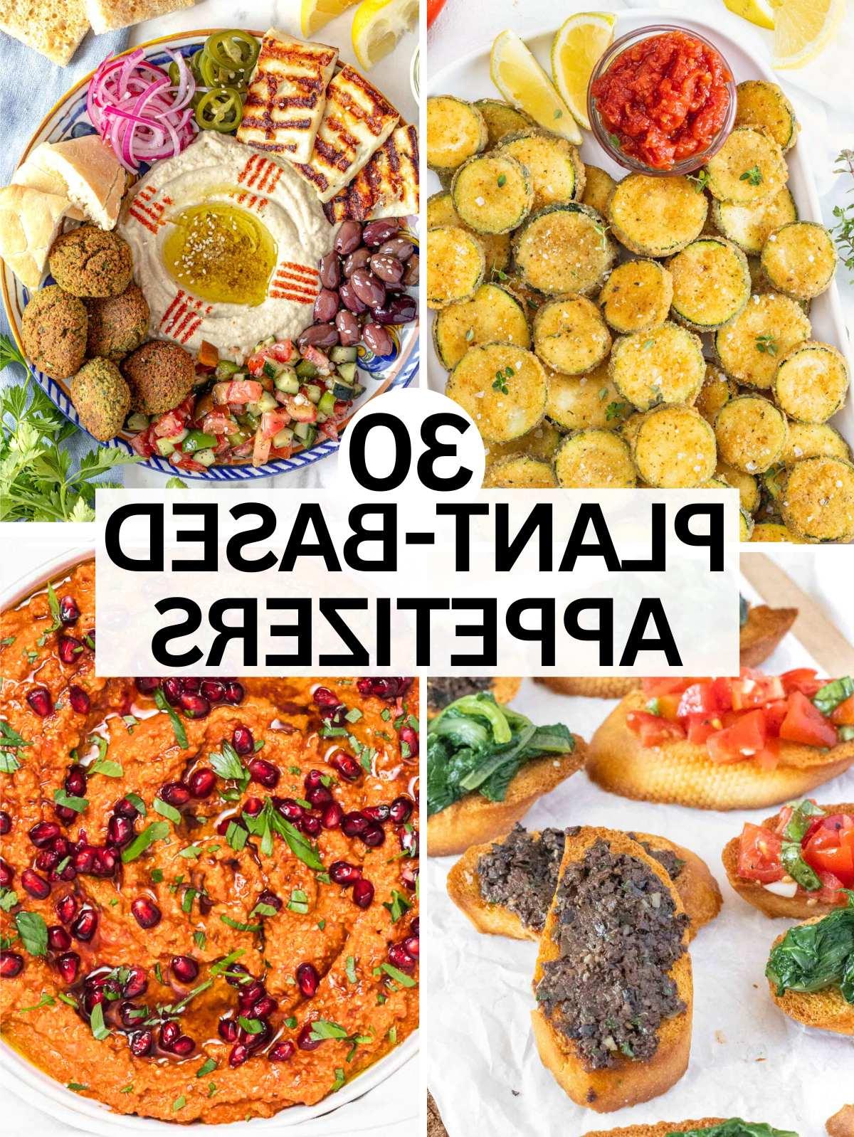 Pflanzliche und vegane Vorspeisen