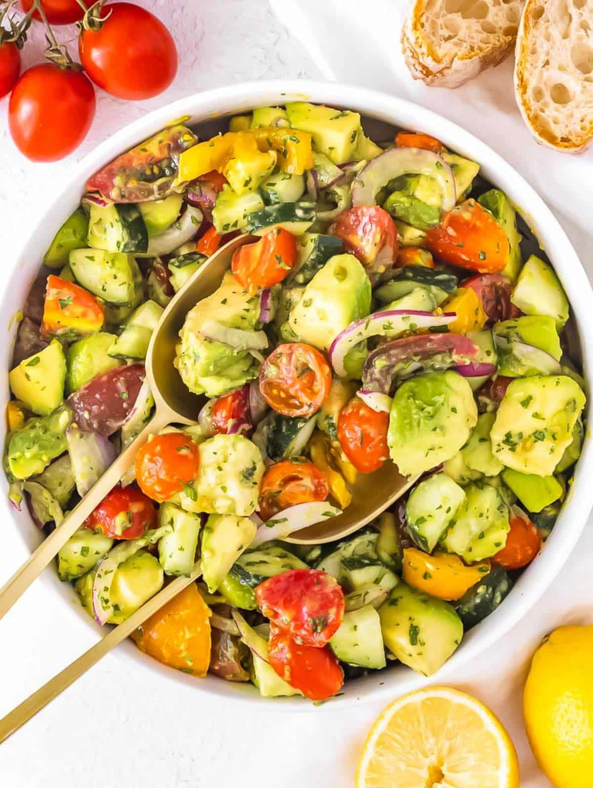 Avocado-Salat.