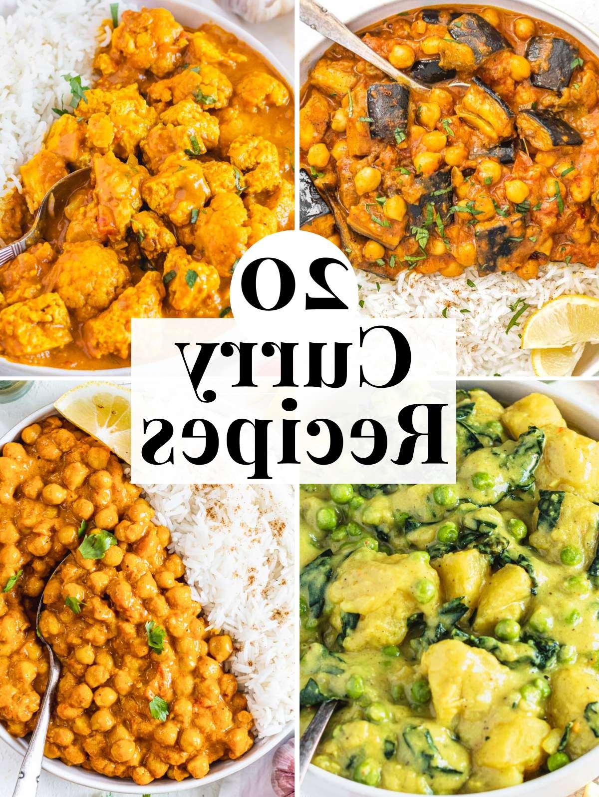 20 einfache Curry-Rezepte 2 Abendessen Curry Rezepte