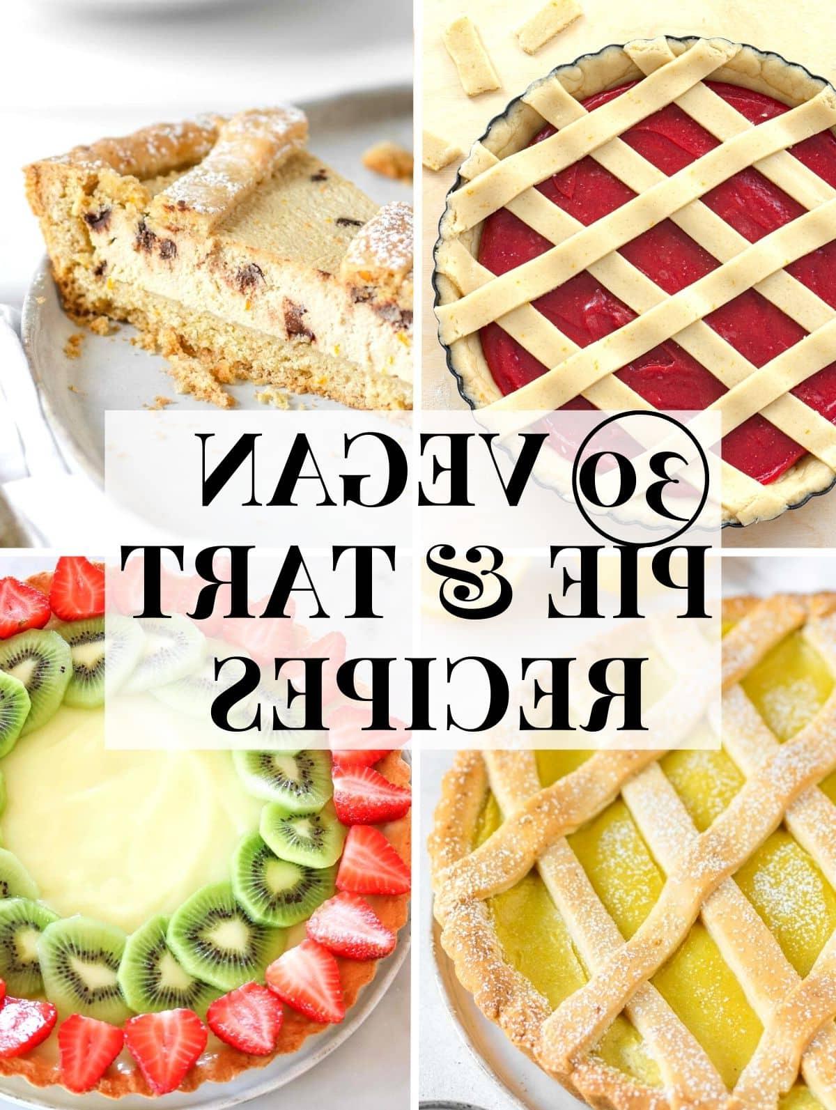 Die besten veganen Kuchen- und Tortenrezepte, inklusive knuspriger Böden und Pop Tarts.