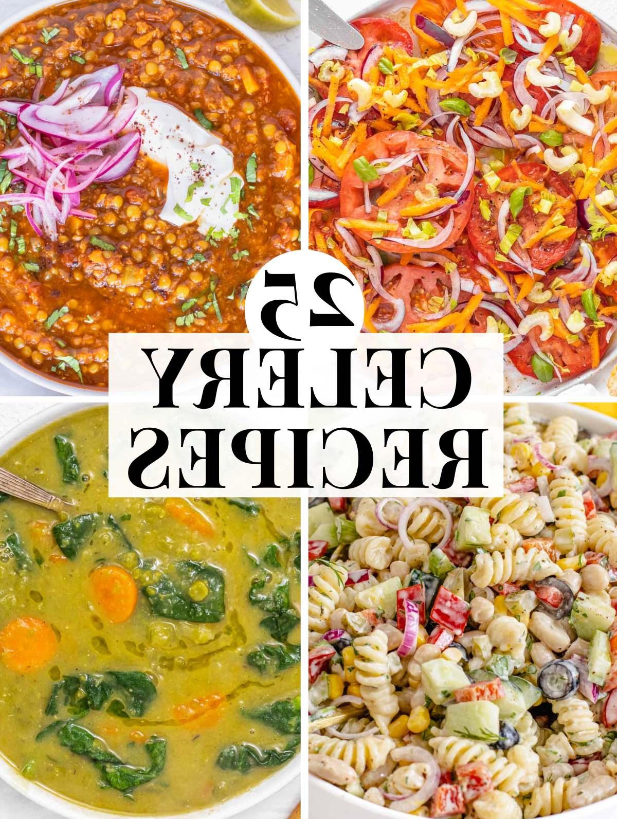 Einfache Sellerie-Rezepte