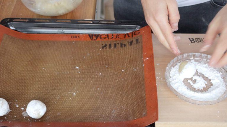Vegane Amaretti Schritt 4