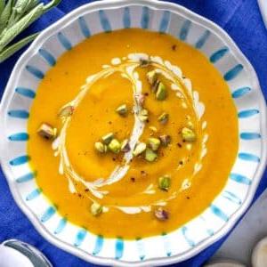 Butternut squash soup.