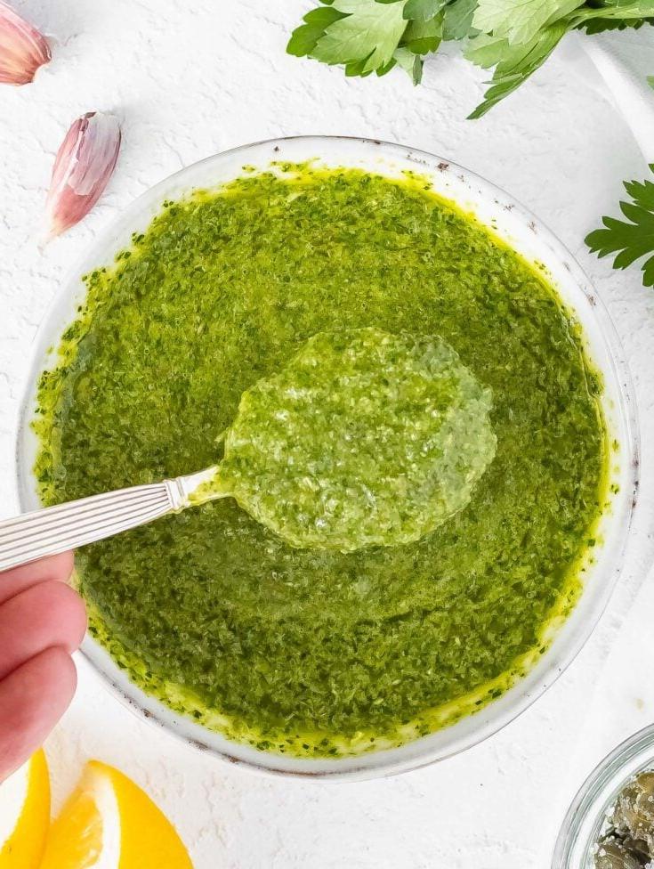 Italienische Salsa Verde als Sauce
