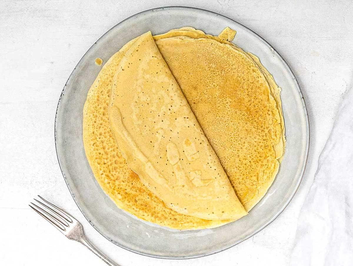 gebackene Crêpes