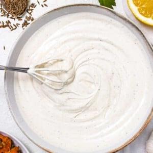 Joghurt-Tahini-Soße 13 joghurt tahini sauce