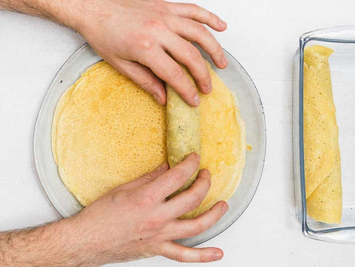 Crêpes rollen
