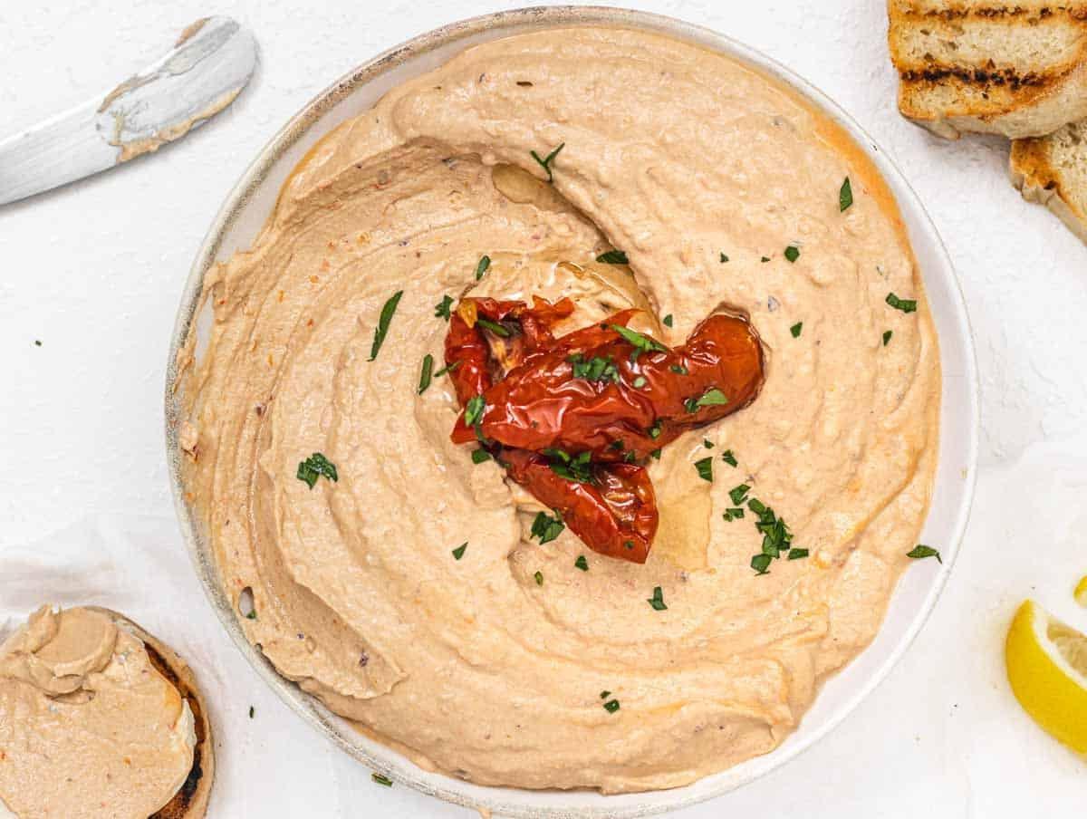 Getrocknete-Tomaten-Frischkäse