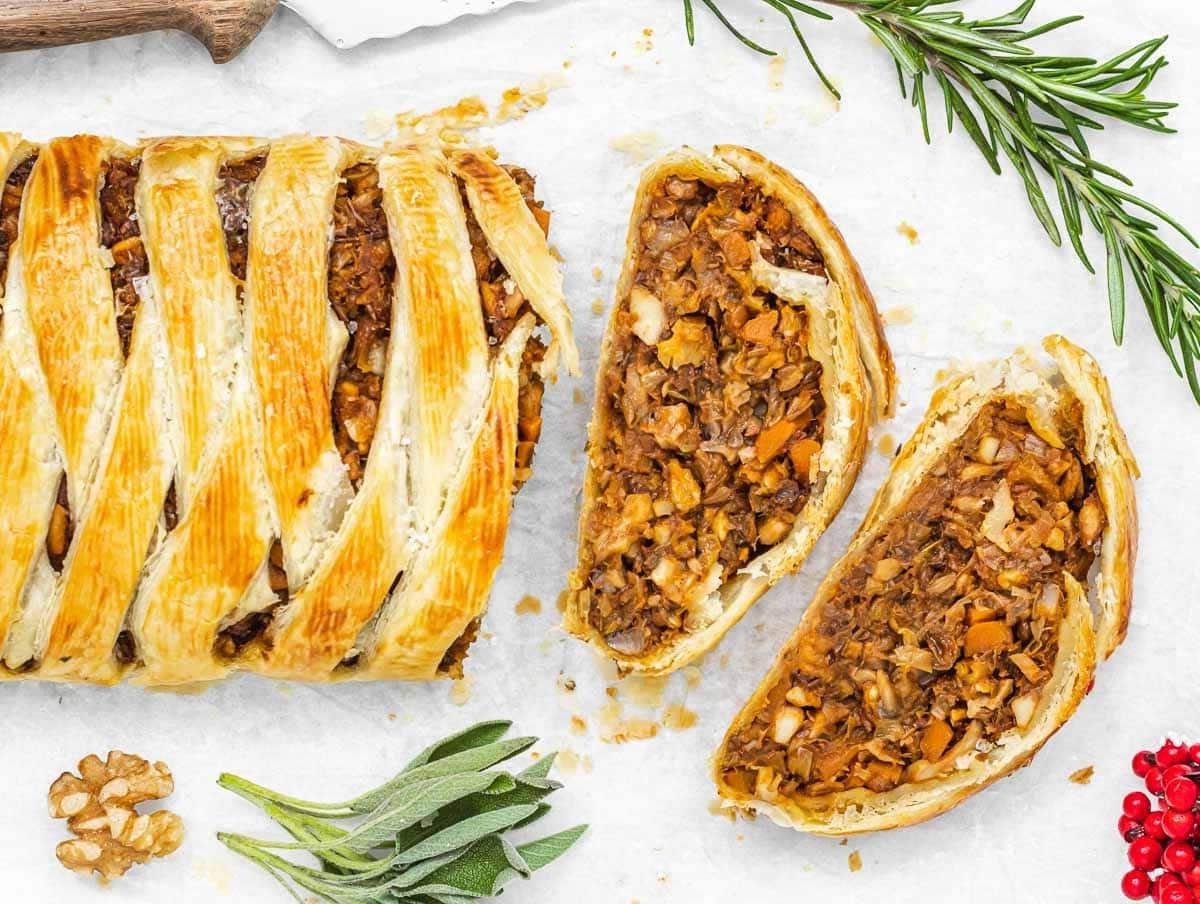 Pilz Wellington in Scheiben