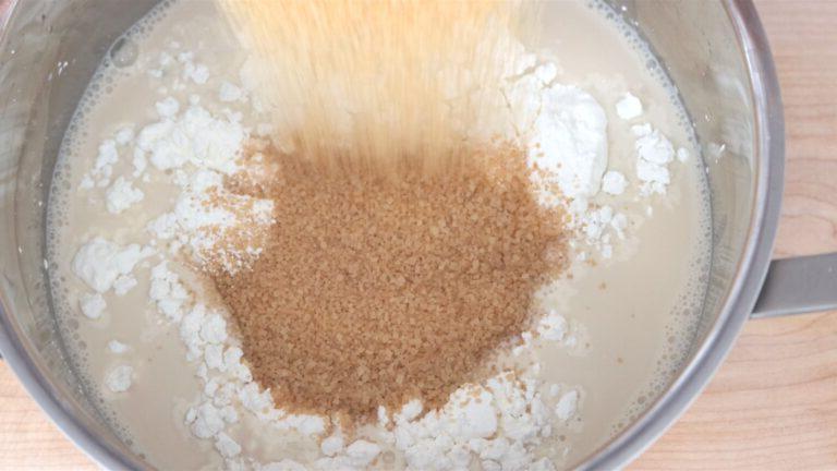 Zutaten für den Pudding verquirlen