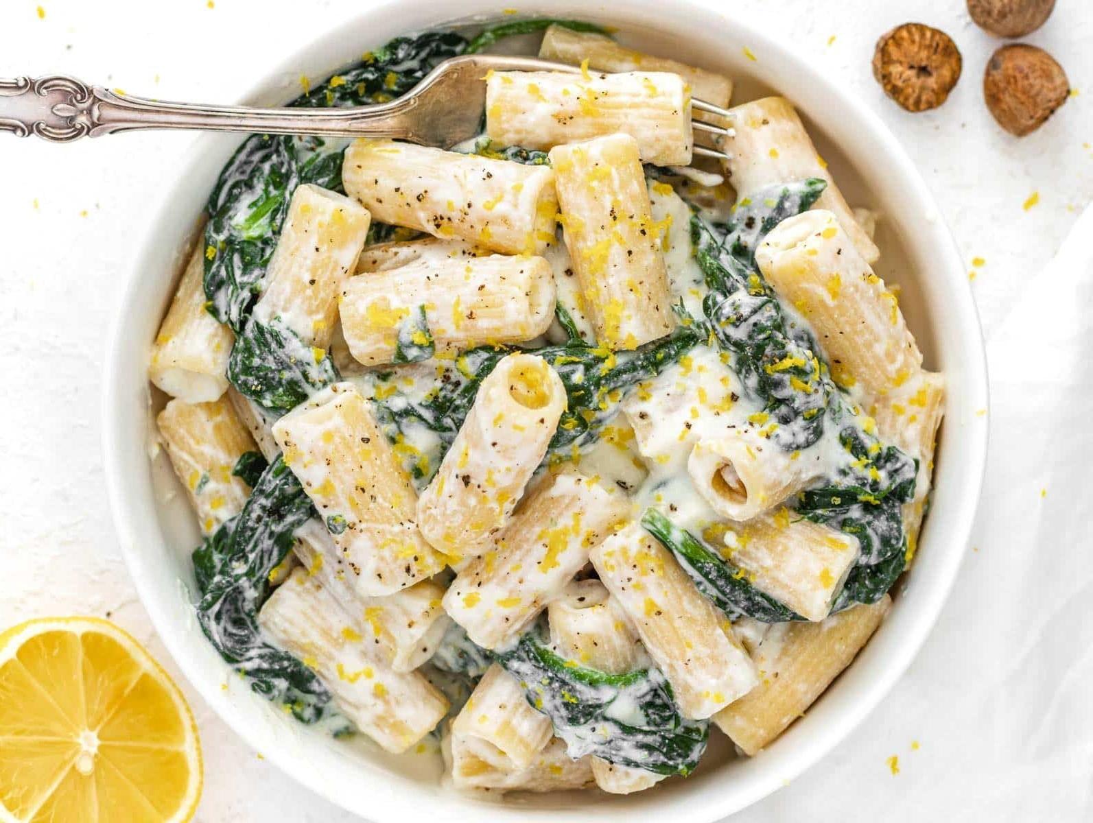 Spinat-Ricotta-Pasta