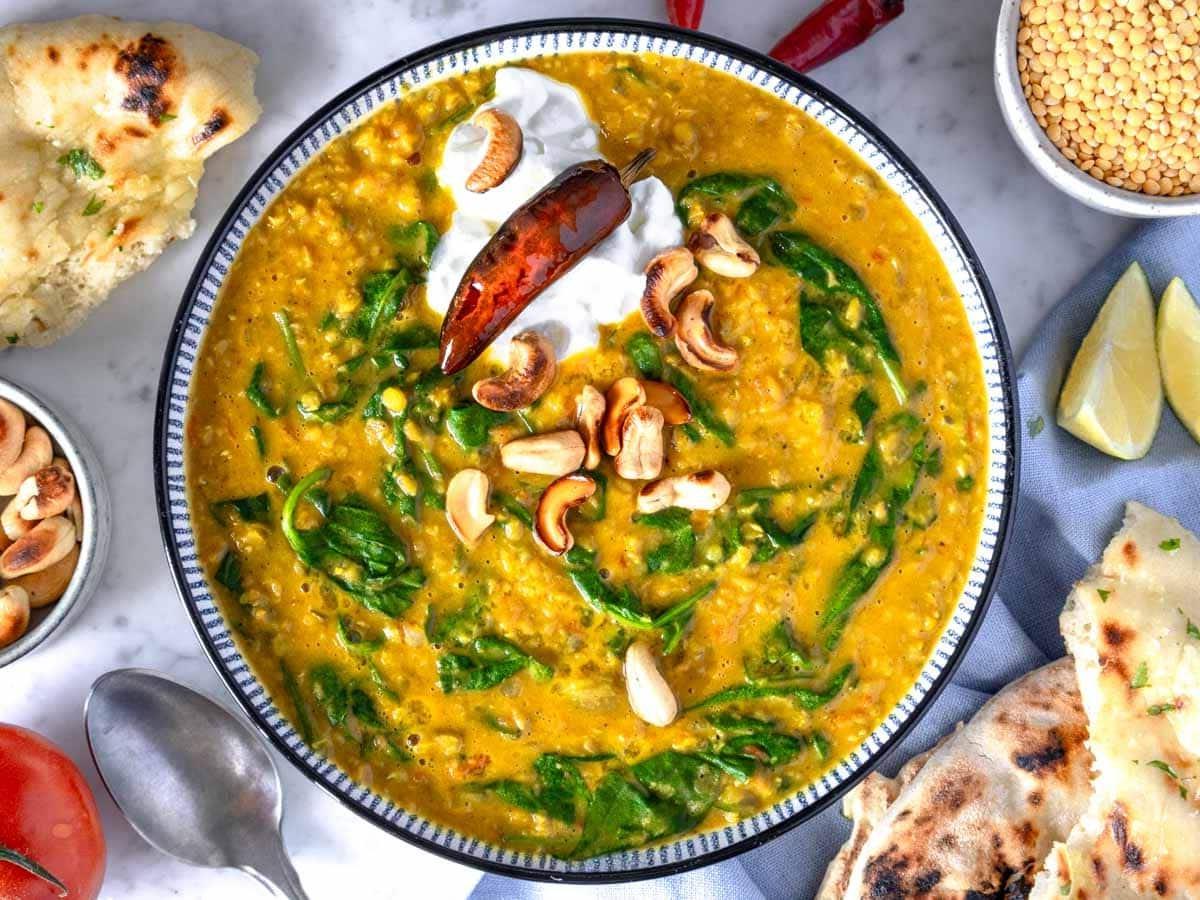 Dal mit gespaltenen Linsen