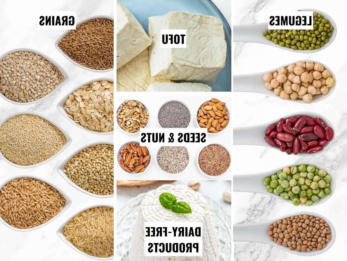 25 Vegane Salate 3 Vegane Proteinquellen für Salate