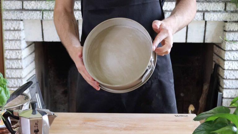 oiled springform pan