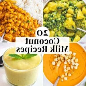 Einfache und gesunde Kokosmilch Rezepte