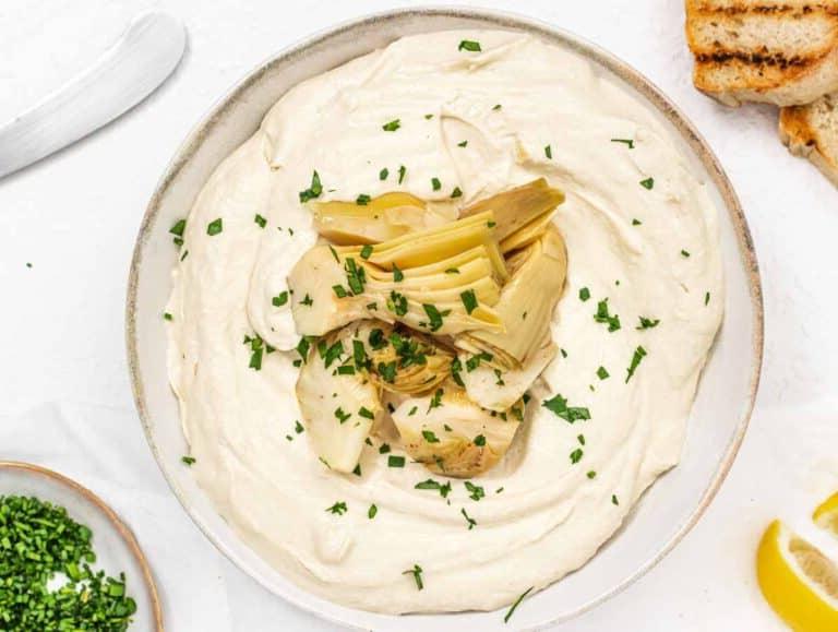 Tofu Frischkäse mit Artischocke