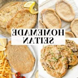 Hausgemachtes Seitan und wie man es kocht