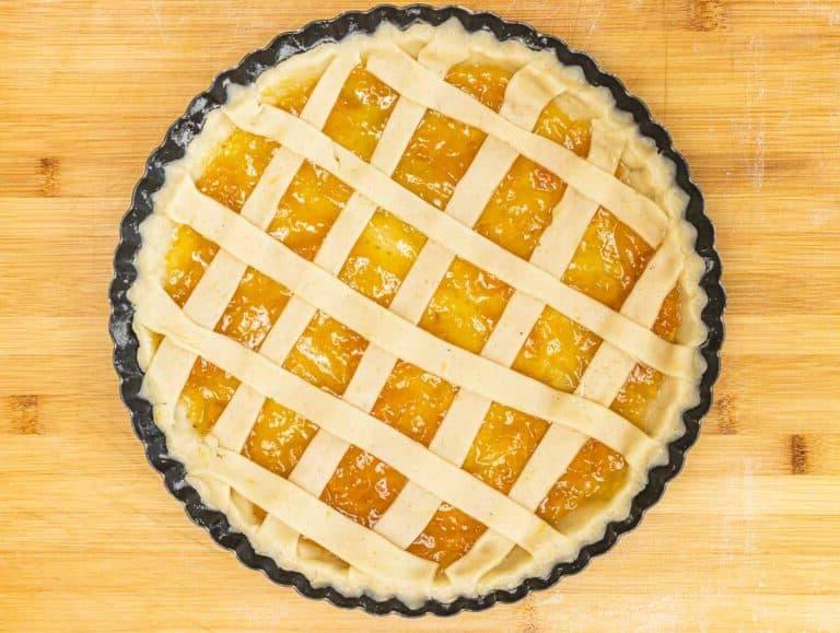 Crostata vor dem Backen