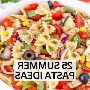 Sommer-Nudelsalat-Rezepte: Cremiger Nudelsalat als Beispiel.