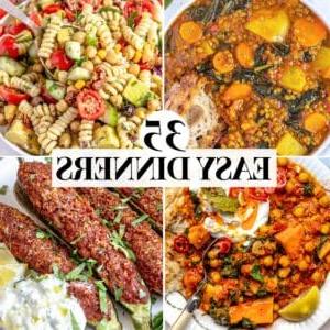 einfache Abendessen-Ideen mit gesunden Mahlzeiten
