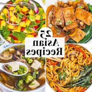 25 gesunde asiatische Rezepte mit vegetarischen Mahlzeitenideen