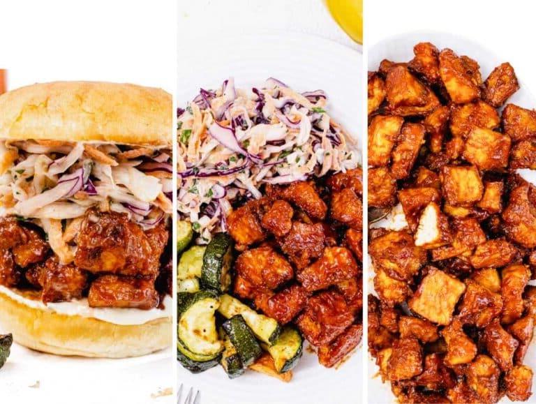Wie man BBQ Tofu serviert