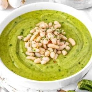 Zucchini Suppenrezept.
