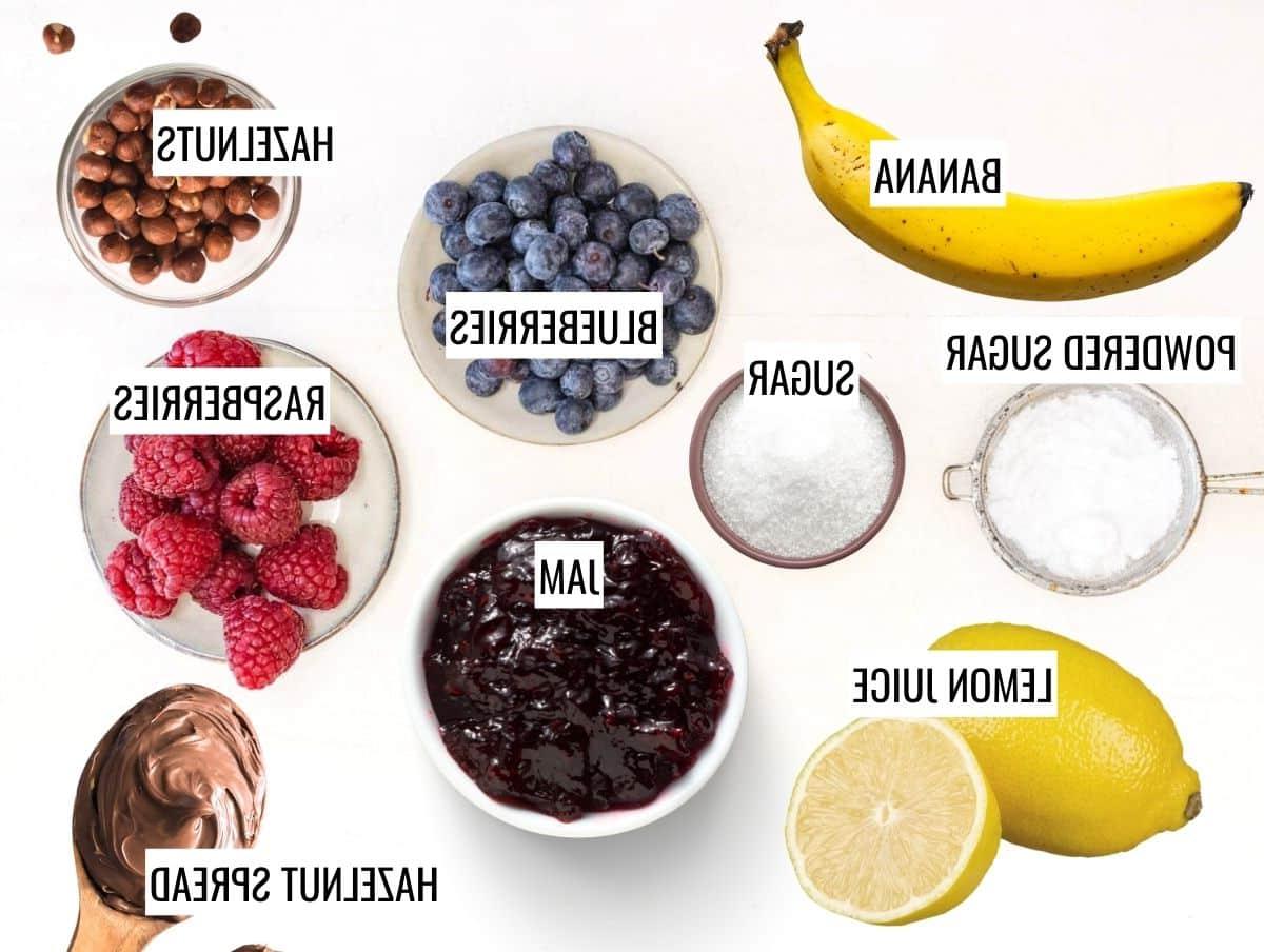 Topping-Ideen für vegane Crêpes