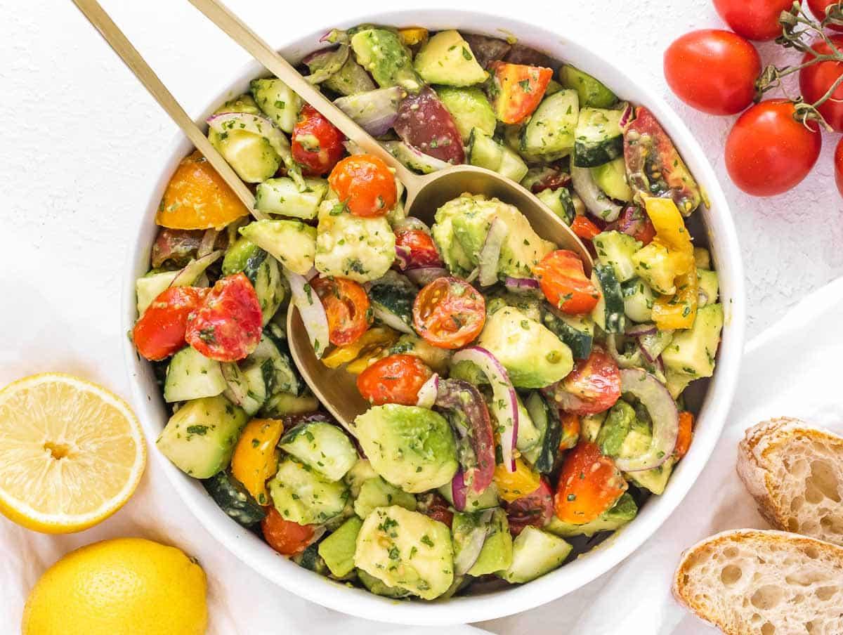 25 Avocado Rezepte 6 Avocado-Salat