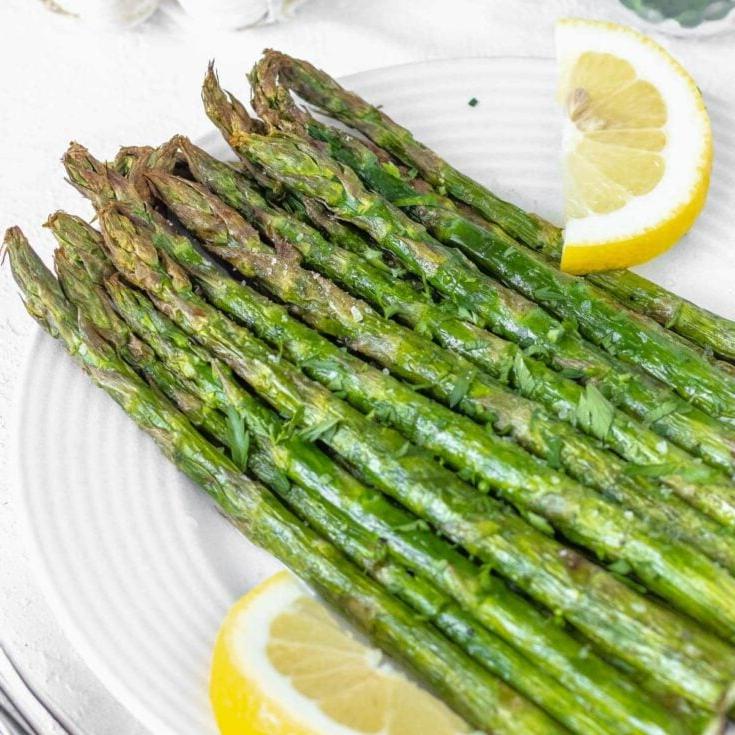 Spargel aus der Heißluftfritteuse