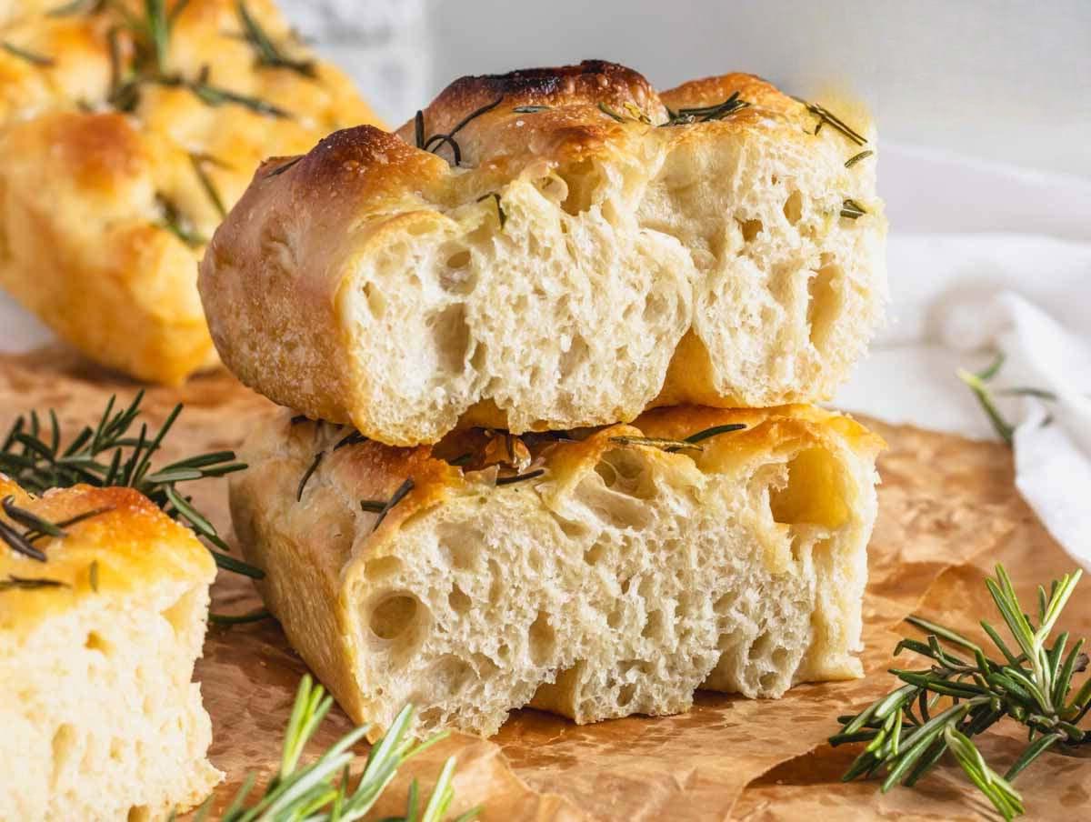 Focaccia Quadrate