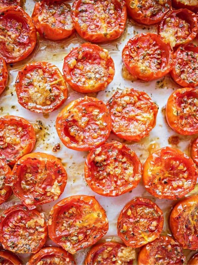 Tomaten-Confit als Topping oder Beilage