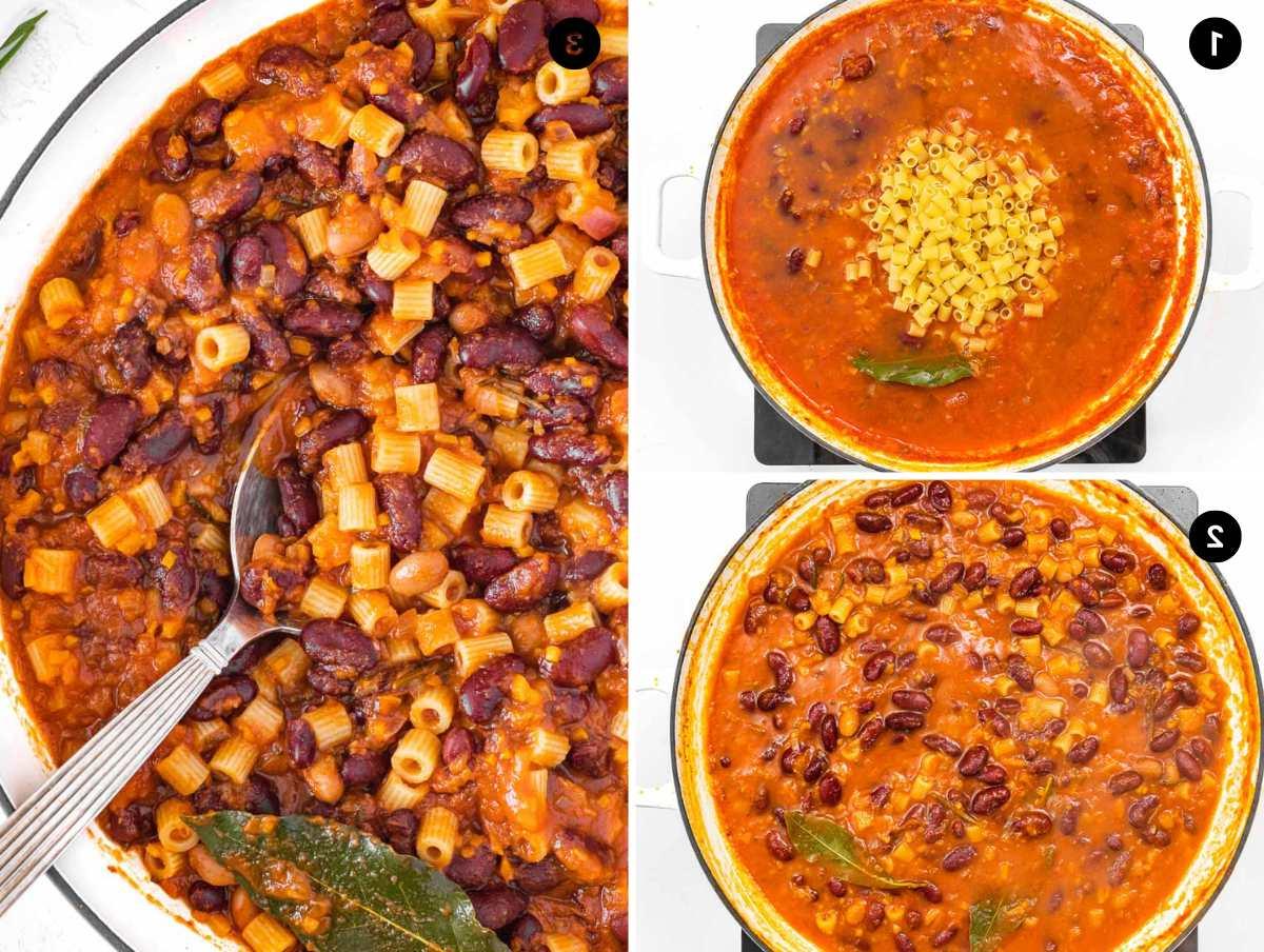 Pasta e Fagioli Anleitung