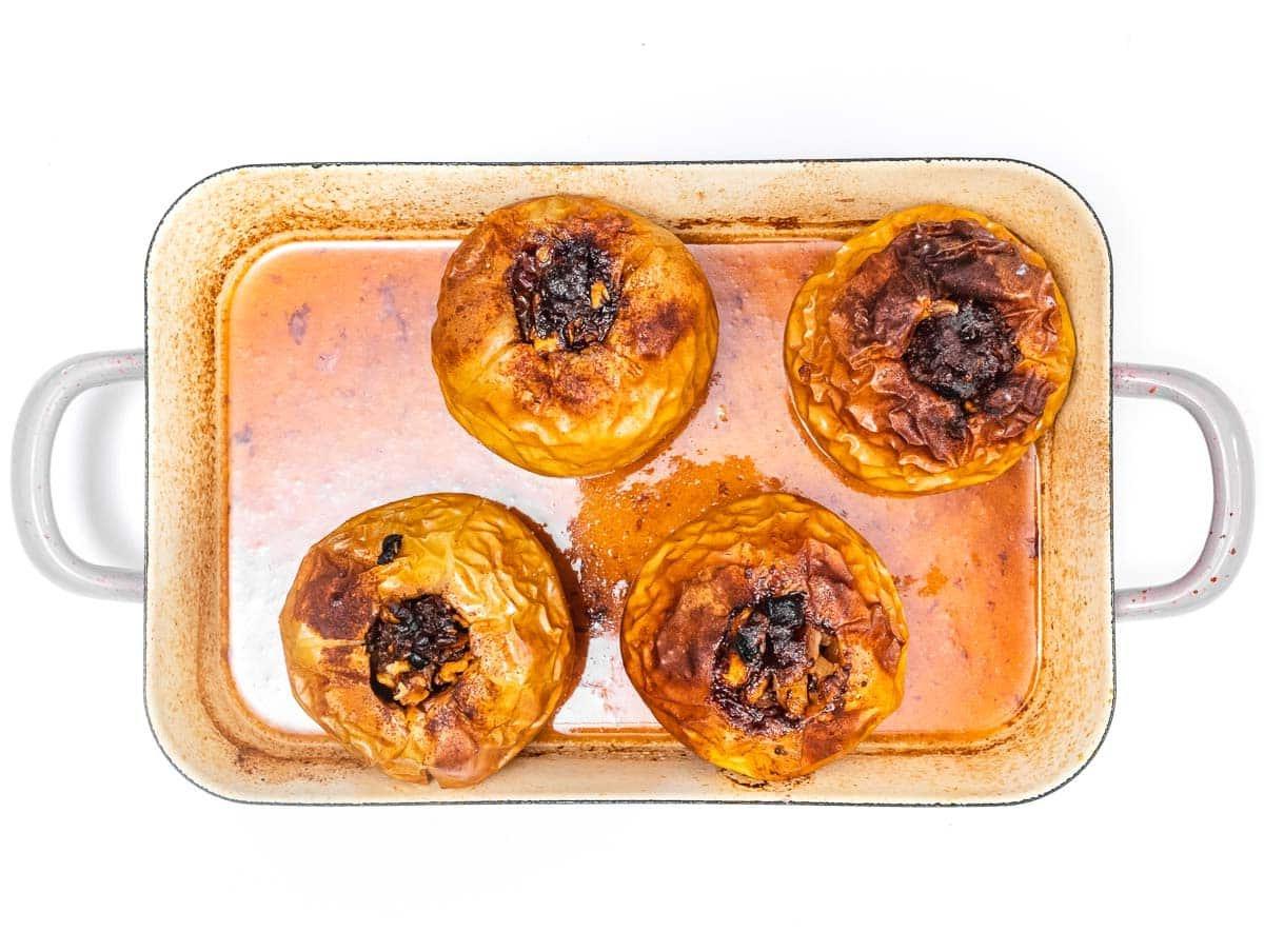 Bratäpfel 9 Gebackene Äpfel mit Sirup